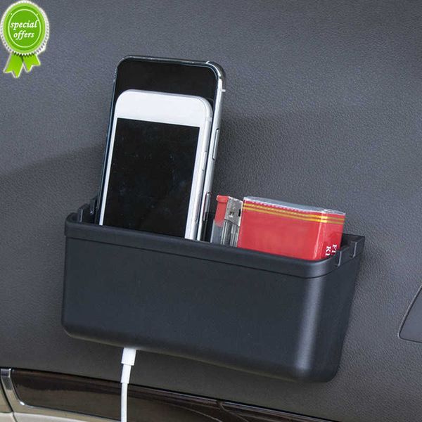 Scatola portaoggetti multifunzionale per auto Dash Door Side Phone Holder Box Card Purse Glasses Storage Case Car Organizer Decor Accessori