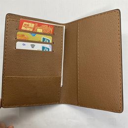 Multifunctionele kaarthouder portemonnee Creditcardtas Paspoortholster Man of vrouw ID-kaartenset boekbescherming265z