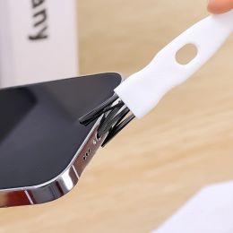 Multifunctionele reinigingsborstel Mobiele telefoon Poort Keyboard Dust Cleaner Kit voor iPhone Samsung iPad MacBook Cleaning Brushes