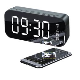 Horloge multifonctionnelle, haut-parleur Bluetooth, ordinateur pratique, petit haut-parleur, subwoofer Bluetooth, réveil, haut-parleur Bluetooth
