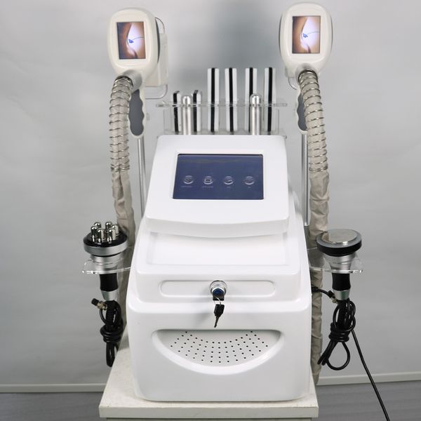 Cryo multifonctionnel Amincissant Lipo Laser Cavitation RF Élimination des graisses LLLT 650nm Diode Lazer Lipolaser Lipolysis Spa Salon Utilisation à domicile Réduire la cellulite Machine