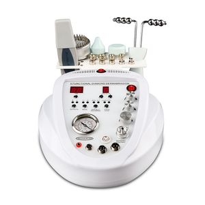 Máquina facial de exfoliación de la piel con microdermoabrasión de diamante multifuncional con depurador ultrasónico BIO Terapia de luz de fotones de elevación de microcorriente Dispositivo de salón 5 en 1