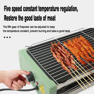 Multifunctionele elektrische bakplaat Huishouden Koreaanse barbecueschotel geïntegreerde spoel en gebraden roosterende pan Iron Grill 220V 1700W