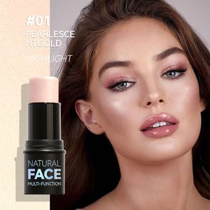 Multifunctional Highlighter Bronzers Blusher Stick Naturally Brightening Face Rouge Cream Contour Highlight Blush Makeup