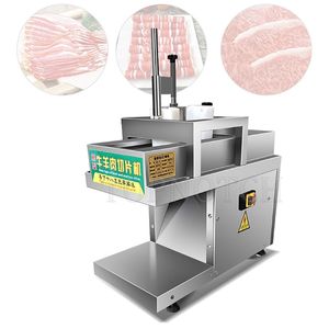 Machine multifonctionnelle à trancher la viande d'agneau, coupeur de rouleaux de mouton, d'herbes de bœuf