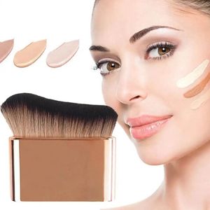 Pinceaux de maquillage multifonctionnels pour le cou, le corps, le visage, le fond de teint, la poudre, les poils souples, le fard à joues