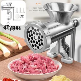 Multifunctioneel handmatig handmatig vleesmolen kookgereedschap draagbare handheld maken Mincer Hand Crank Accessories Keukenbenodigdheden 240423