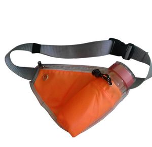 Multifuncionales hombres mujeres de montar waistpacks bolso de la caldera triángulo crossbody bolsa de almacenamiento de correr al aire libre viajes agua Deportes botella de mochila
