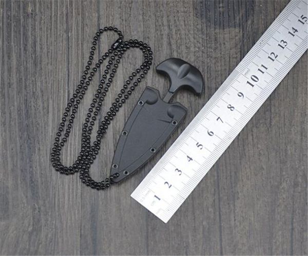 Multifonctionnel Mini collier suspendu couteau portable camping en plein air couteau sauvetage outil de survie