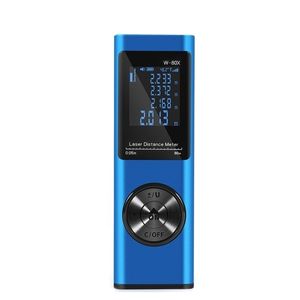 Multifunctionele Mini Laser Afstand Meter Hoog Nauwkeurige Waterdicht Stofdicht Daldicht Digitale Laser RangeFinder Uring Tool 210719