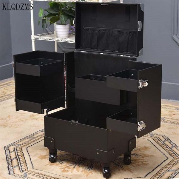 Caja multifuncional para decoración de uñas, bolsas de cosméticos profesionales para mujer, Maleta de belleza, carrito de viaje para tatuajes, bolsa de equipaje, Cases209B