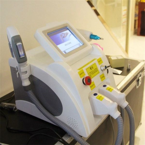 Multifonctionnel OPT Nd Yag Laser Diode Hair Tattoo Removal Machine IPL Body Eyebrow Line Pigment Q Switch Salon Beauty Equipment