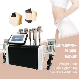 Portable multifonctionnel 6 en 1 ultrasons amincissant la cavitation rapide 40K Lipolaser RF vide amincissant la machine de perte de graisse corporelle