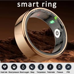 Multifonctionnel R02 Smart Ring Health Sky Care Skil Oxygène Surveillance des modes multipolaires imperméables pour les hommes Femmes iOS Android 240507
