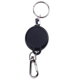 Porte-clés rétractable multifonctionnel en alliage de Zinc ABS, étiquette de nom, porte-carte, chaîne, Clip de traction, porte-clés de survie en plein air, Sport5860114