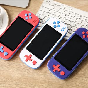 Multifunctionele retro -gamespeler 4.3 inch scherm Handheld Game Console met 8G Memory Game Card kan 6800 games opslaan Portable Mini Video Game Players DHL GRATIS