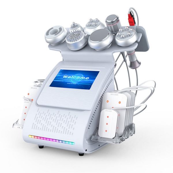 Machine multifonctionnelle de cavitation faciale rf 80 k, laser 80k, amincissante, perte de poids, machine lipolaser Ems