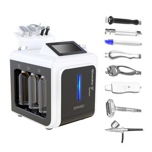 Multifunctionele huid diepe reiniging Water zuurstof gezichtsschoonheid rf huidverjonging Peeling acne behandeling machine