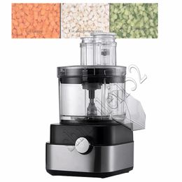 Multifunctionele groentes wortel Aardappel Dicathing Machine Cutter Slicer Commercieel Diciding Machine Small Electric Slicer Shredde220V