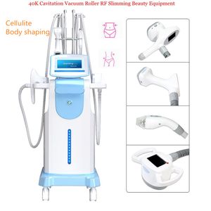 Multifonctionnel Vela Body Sculpting Minceur Vide RF Infrarouge Rouleau Massage Anti Cellulite Fat Removal 40K Cavitation Ultrasons Radio Fréquence Équipement