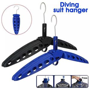 Multifunctionele wetsuit hanger huishoudelijke opvouwbare verdikte droogrek voor kleding opslag en droogopslag levert 210702