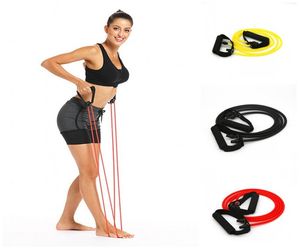 Multifunctionele yoga -weerstandsband dubbele buis sportkast expander pedaaloefenis elastic pu touw fitness apparatuur benodigdheden 9dp5 e198479716