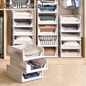 Multilayer Home Garderobe Kast Kleding Kleding Organizer Opslag Dorm Kamer Plank Slaapkamer Kast Rack Box 210922