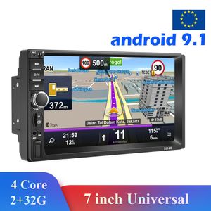 Multimedia-speler Android 2 Din Radio Car DVD GPS voor Nissan Almera Toyota Volkswagen Mazda Kia VW Lada Hyundai