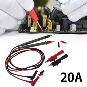 Multimeters 20A GOUD GODLATE Multimeter Test Lead Probe PVC Draadpenkabel Alligator Clip Set 1Set voor alle digitale J3