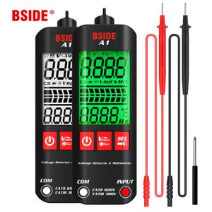 Multimeters BSIDE A1 A2 A5 Mini-multimeter LCD digitale tester Spanningsdetector DC/AC-spanning Frequentieweerstand NCV Continuïteit Live 230825