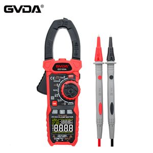 Multimeters GVDA Digitale Stroomtang Multimeter Auto Range True RMS NCV DC AC VFD Spanning Inschakelstroom Tester Voltmeter Smart Multitester 230629