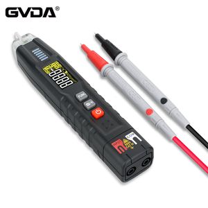 Multimeters GVDA Digitale multimeter met pentype DC AC-spanningstester Slimme multimeter Voltmeter NCV Fasevolgorde Multimeter met automatisch bereik 230825