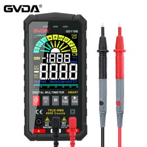 Multimètres GVDA Generation 600V Multimètre numérique Ture RMS AC DC NCV Smart Multimetro Tester Ohm Capacitance Hz Voltage Meter 230728