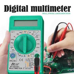 Multimètres LCD pince multimètre numérique testeur électrique haute précision ampèremètre voltmètre portable vert