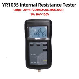 Multimètres YR1035YR1030 Testeur de résistance interne à 4 fils 18650 Testeur de résistance interne de batterie 100V40V Batterie de véhicule électrique 230804