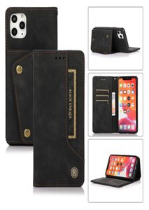 SLOTS DE CARTES multiples Flip Case pour iPhone 12 Mini 11 Pro Max XR XS 8 Plus Samsung S20 Ultra détachable Wallet en cuir Protector39236467469