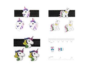 Meerdere keuze 50 stks / partij 8mm Unicorn Coffee Cup Slide Charms, Fit voor DIY 8mm Lederen Polsband Armband Mode-sieraden