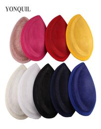 Plusieurs couleurs 13 cm en larme fascinatrice de base Femmes Occasions de mariage Elegant DIY Hair Accessoires pour les chapeaux de fascireurs de mariage F1766475