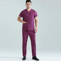 plusieurs couleurs d'infirmières uniformes hôpitaux médecins ensembles médicaux dentaire clinique de travail vêtements de soins infirmiers tops pantalons de gommages pour femmes