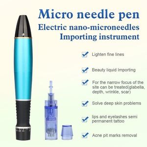 Micicula MicroneEdle Derma Pen Anti Arrugas Tratamiento Mini tamaño de uso del hogar