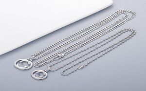Meerdere trendy merkverkopende letter G hanger kettingen ketting is veelzijdig voor mannen en vrouwen. Dezelfde ketting vervaagt niet 2742311