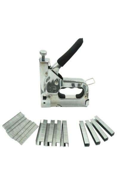 Pistola multiherramienta para grapas de uñas, grapadora de muebles para puerta de madera, tapicería, marco, Kit de remachadora, clavadoras, herramienta de remache Nietzange4814302