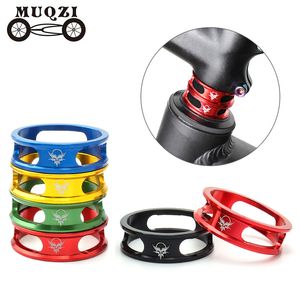 Muqzi vaste versnellingsheadset spacer wasmachine 28,6 mm ultralight holle bowl set MTB Road Bike Aluminium legering CNC wasmachine accessoires