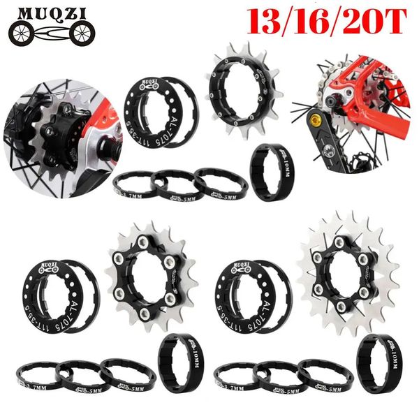 MUQZI Kit de conversion à vitesse unique COG COG 13T 16T 20T MTB SPELLE DE VOIE FREE SPELLEM