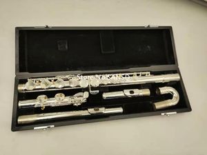 MURAMATSU Alto Flauta G Tune 16 Teclas de orificio cerrado Instrumento musical profesional plateado con estuche envío gratis