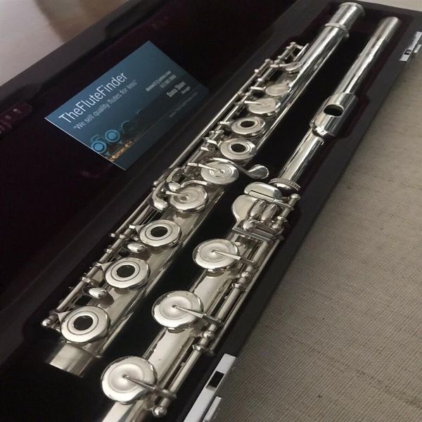 MURAMATSU DS flûte flûte b pied trille fendu magnifique Performance Instrument de musique flûtes au vent en cuivre 340K