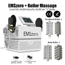 Spieropbouw vetverwijdering Hot Sale RF Machine 2in1 Roller DLS-Emslim Neo Electromagnetic EmsZero Stimuleert Body Sculpting MedSpa-apparatuur