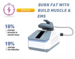 Estimulador muscular Rf 1 Mangos con Rf Body Sculpting Electronic Em.slim Machine con estimulación muscular Eliminación de grasa Adelgazamiento Máquina moldeadora de cadera Body Carve