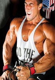 Muscleguys Brand Vêtements Fitness Vest Gyms Sinlet Y Back Tank Top Men Stringer Canotta Body Body Body