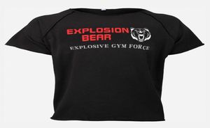 Muscleguys Summer Men Tshirt Oneck Cotton Tops Clothes Gyms Workout Fitness Tshirts Male Body Body Body